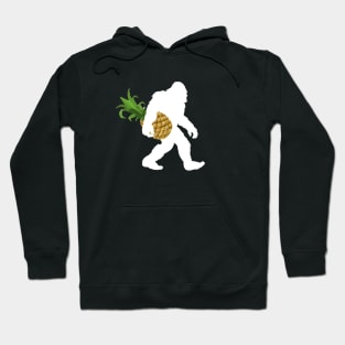 Funny BigFoot Pineapple Christmas Xmas X-Mas Design Gift Idea Hoodie